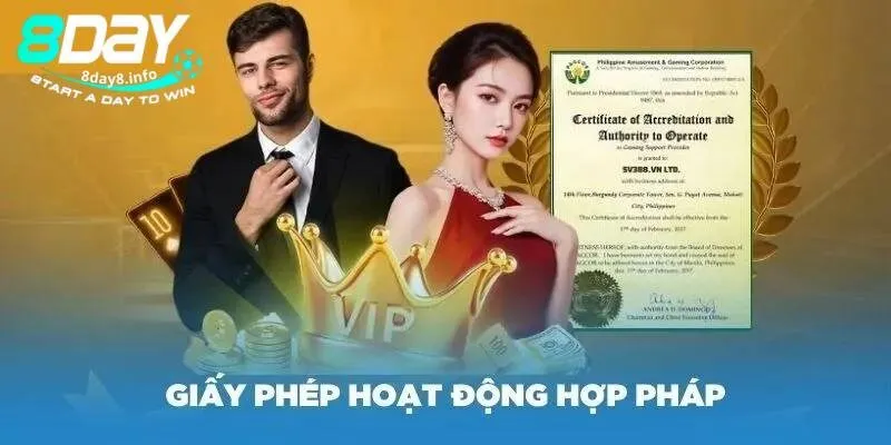 hoạt động cá cược hợp pháp